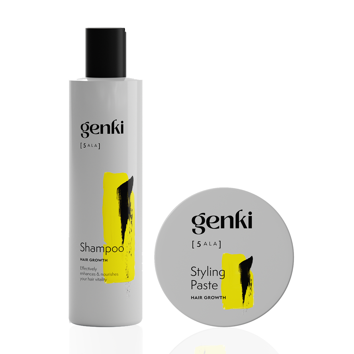 Hair Growth Shampoo und Styling Paste Set