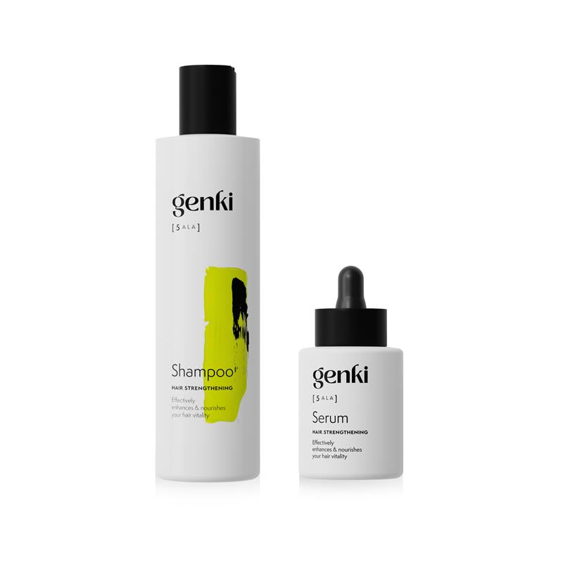 Hair Strengthening Shampoo und Serum